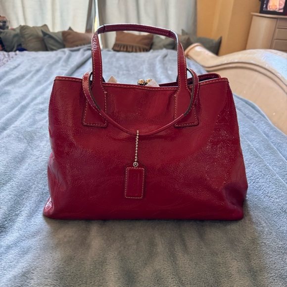 Coach - Red Handbag - NWT  New With Tags - Picture 3 of 6